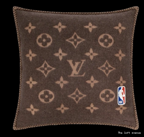 WOOL THROW LV CUSTOM PILLOW LETTERS 0817